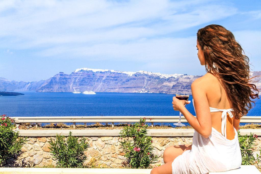 Alba Caldera Villa Akrotírion Quarto foto